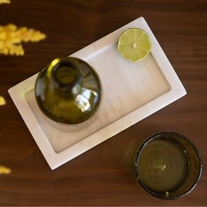 The Polished Jar Laureli Marble Tray